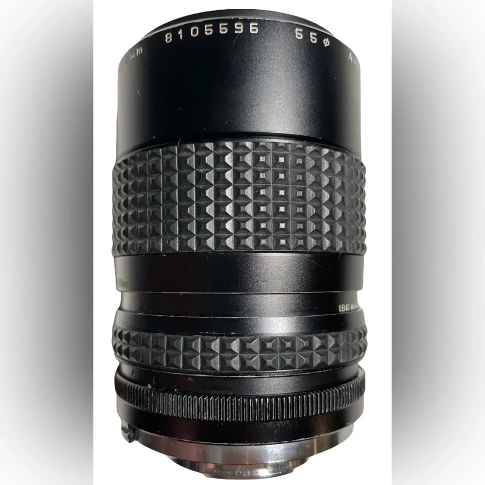 🔥 Auto Makinon MC Zoom 55mm f/4.5 f=75mm-150mm Japanese Lens W/ Hood & Case 🔥